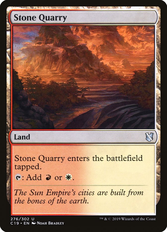 Stone Quarry [Commander 2019] | Gear Gaming Bentonville
