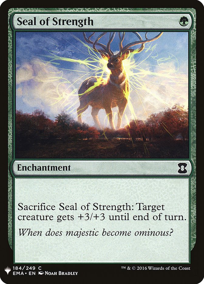 Seal of Strength [Mystery Booster] | Gear Gaming Bentonville