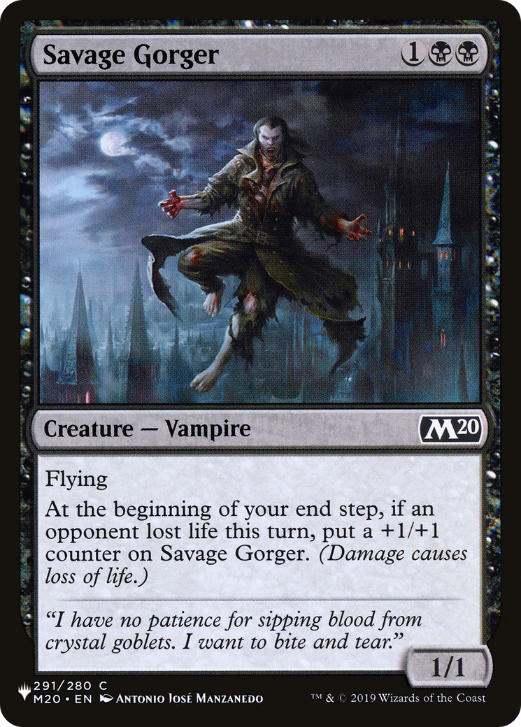 Savage Gorger [The List Reprints] | Gear Gaming Bentonville