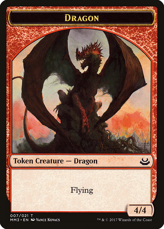 Dragon Token [Modern Masters 2017 Tokens] | Gear Gaming Bentonville