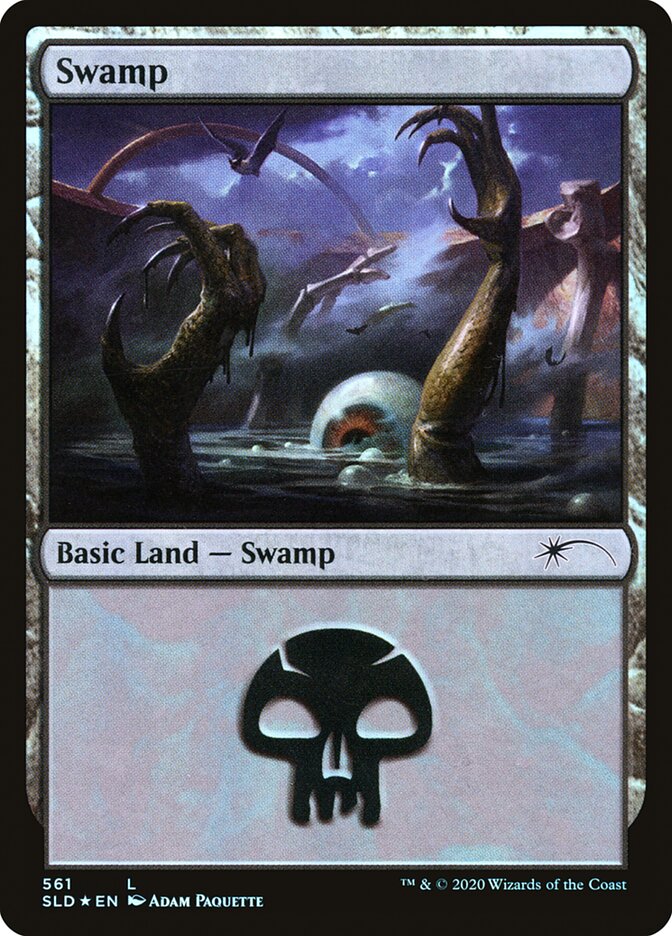 Swamp (Witchcraft) (561) [Secret Lair Drop Promos] | Gear Gaming Bentonville