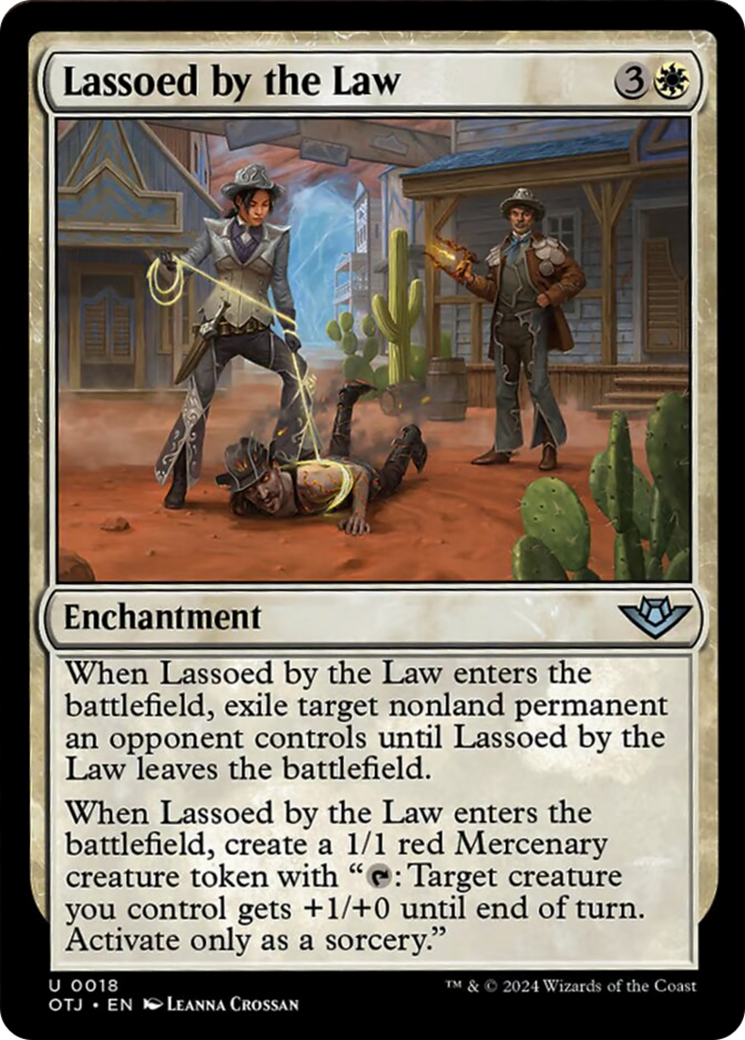 Lassoed by the Law [Outlaws of Thunder Junction] | Gear Gaming Bentonville