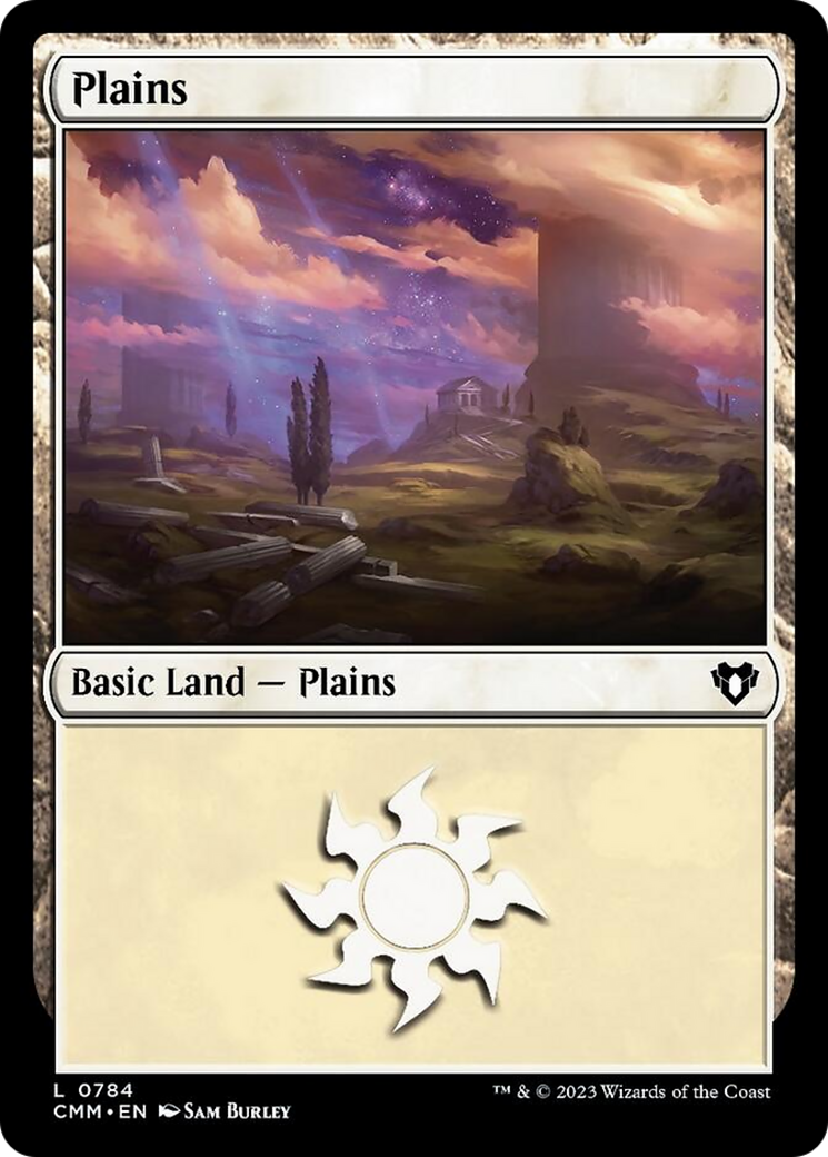 Plains (784) [Commander Masters] | Gear Gaming Bentonville