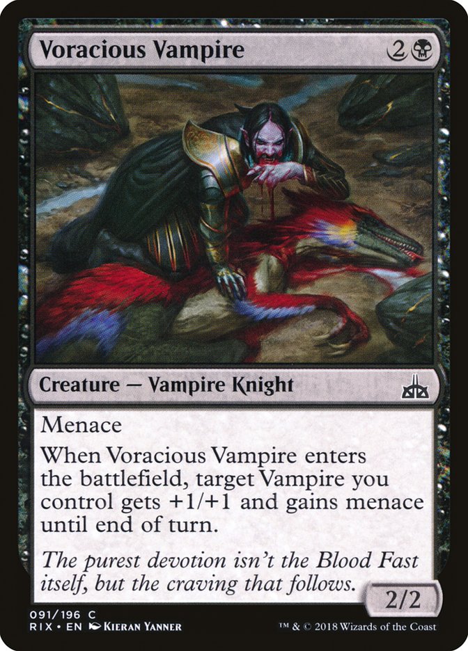 Voracious Vampire [Rivals of Ixalan] | Gear Gaming Bentonville