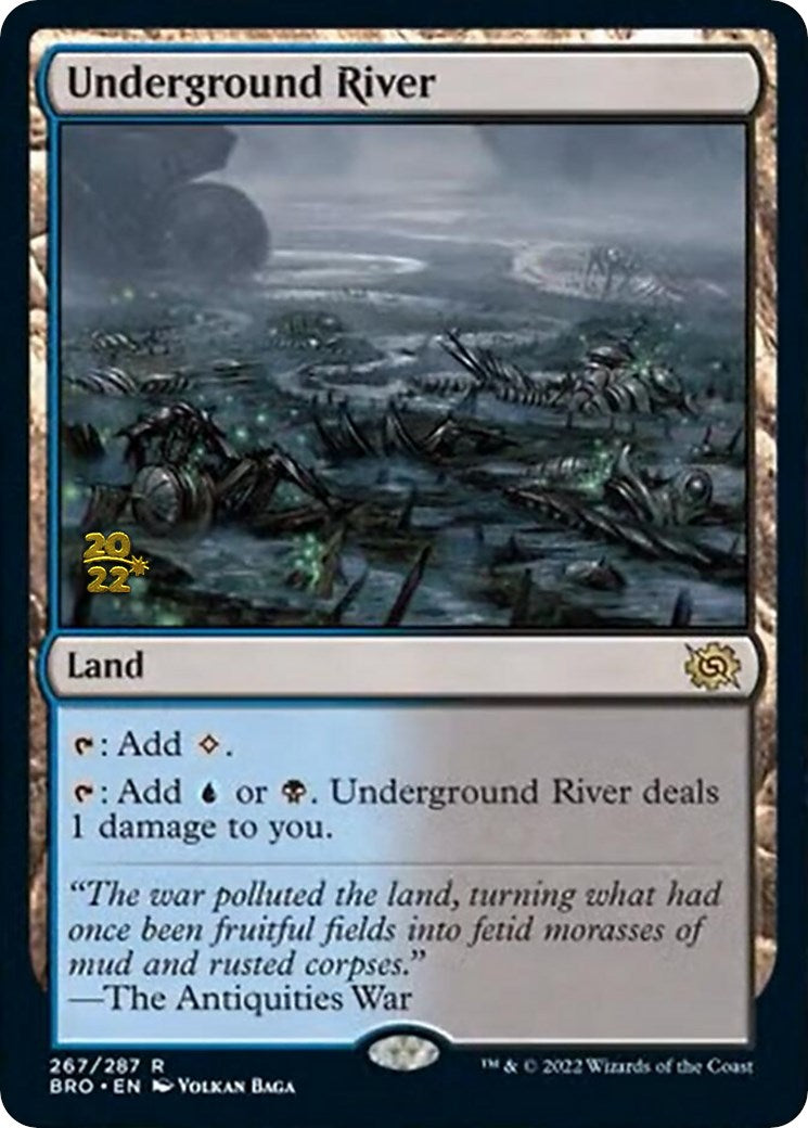 Underground River [The Brothers' War Prerelease Promos] | Gear Gaming Bentonville