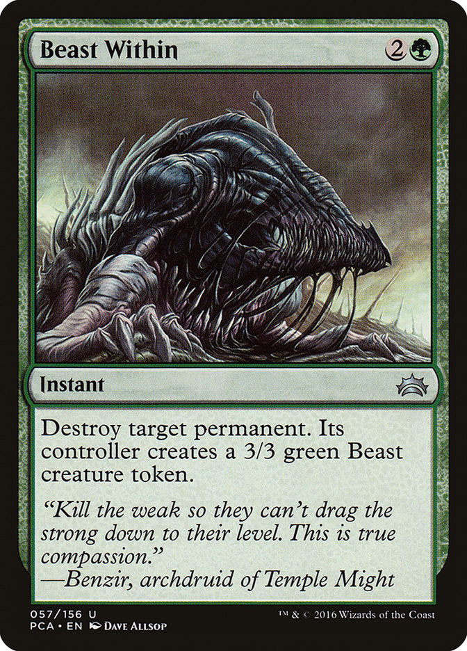 Beast Within [Planechase Anthology] | Gear Gaming Bentonville
