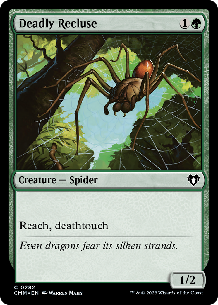 Deadly Recluse [Commander Masters] | Gear Gaming Bentonville