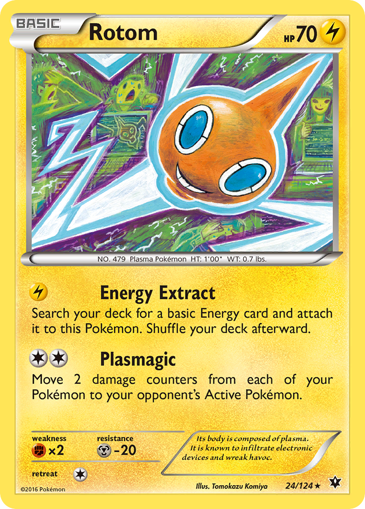Rotom (24/124) [XY: Fates Collide] | Gear Gaming Bentonville