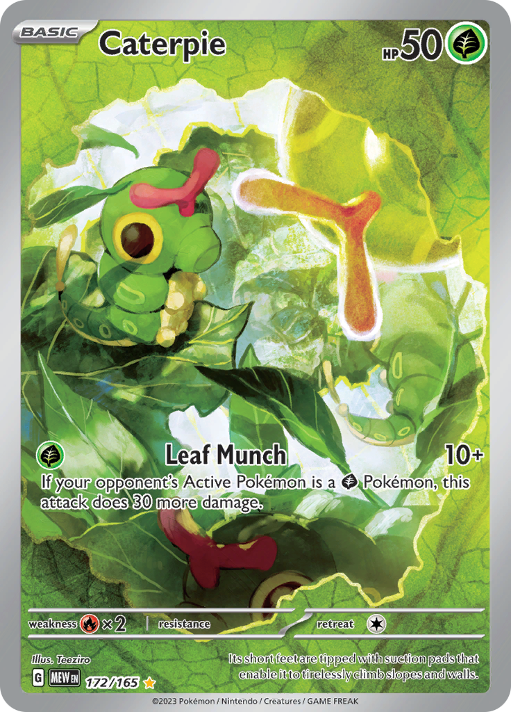 Caterpie (172/165) [Scarlet & Violet: 151] | Gear Gaming Bentonville