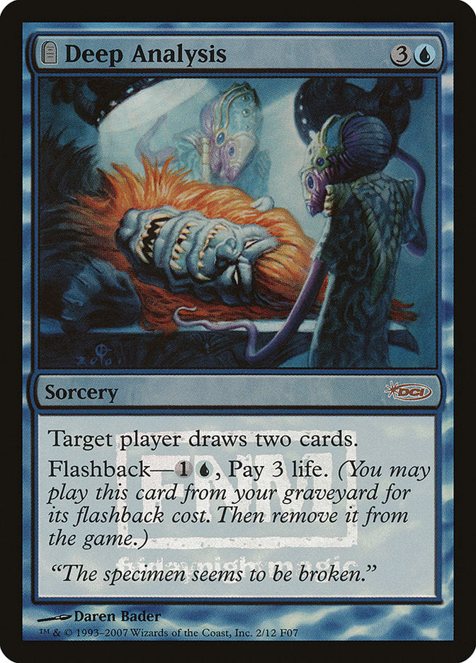 Deep Analysis [Friday Night Magic 2007] | Gear Gaming Bentonville