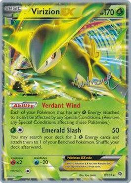 Virizion EX (9/101) (Emerald King - Andrew Estrada) [World Championships 2014] | Gear Gaming Bentonville