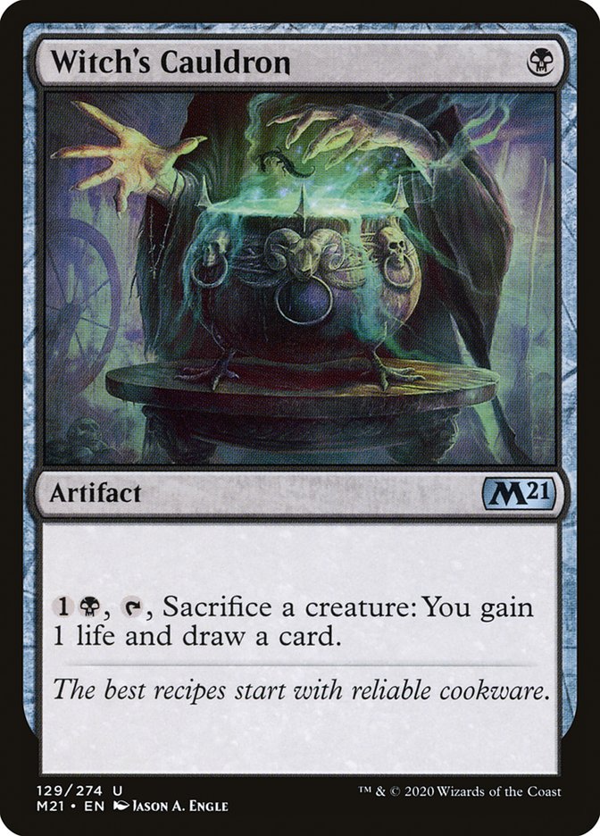 Witch's Cauldron [Core Set 2021] | Gear Gaming Bentonville
