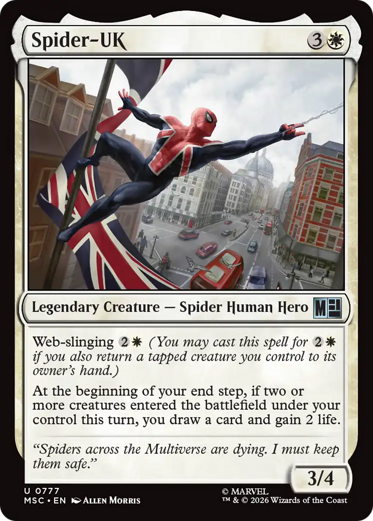 Spider-UK [Marvel Super Heroes Commander] | Gear Gaming Bentonville