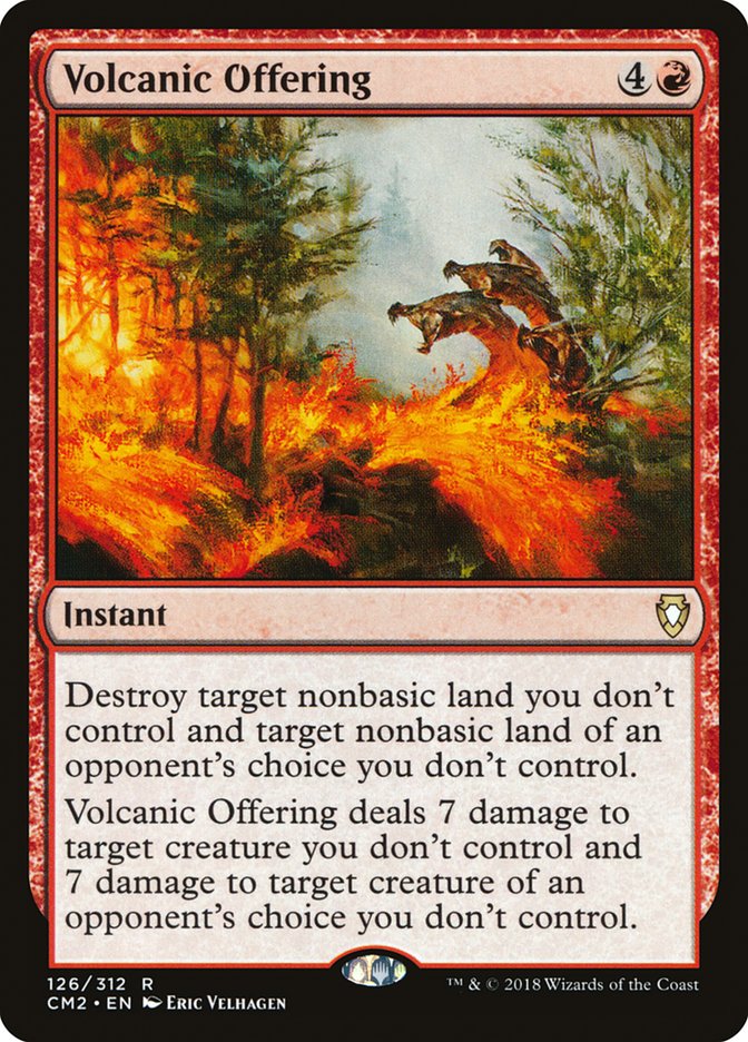 Volcanic Offering [Commander Anthology Volume II] | Gear Gaming Bentonville
