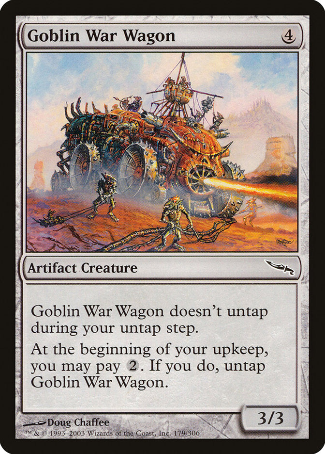 Goblin War Wagon [Mirrodin] | Gear Gaming Bentonville