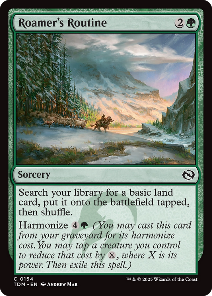 Roamer's Routine [Tarkir: Dragonstorm] | Gear Gaming Bentonville