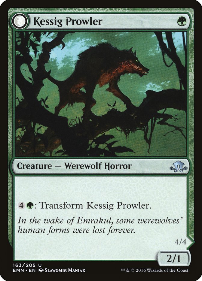 Kessig Prowler // Sinuous Predator [Eldritch Moon] | Gear Gaming Bentonville