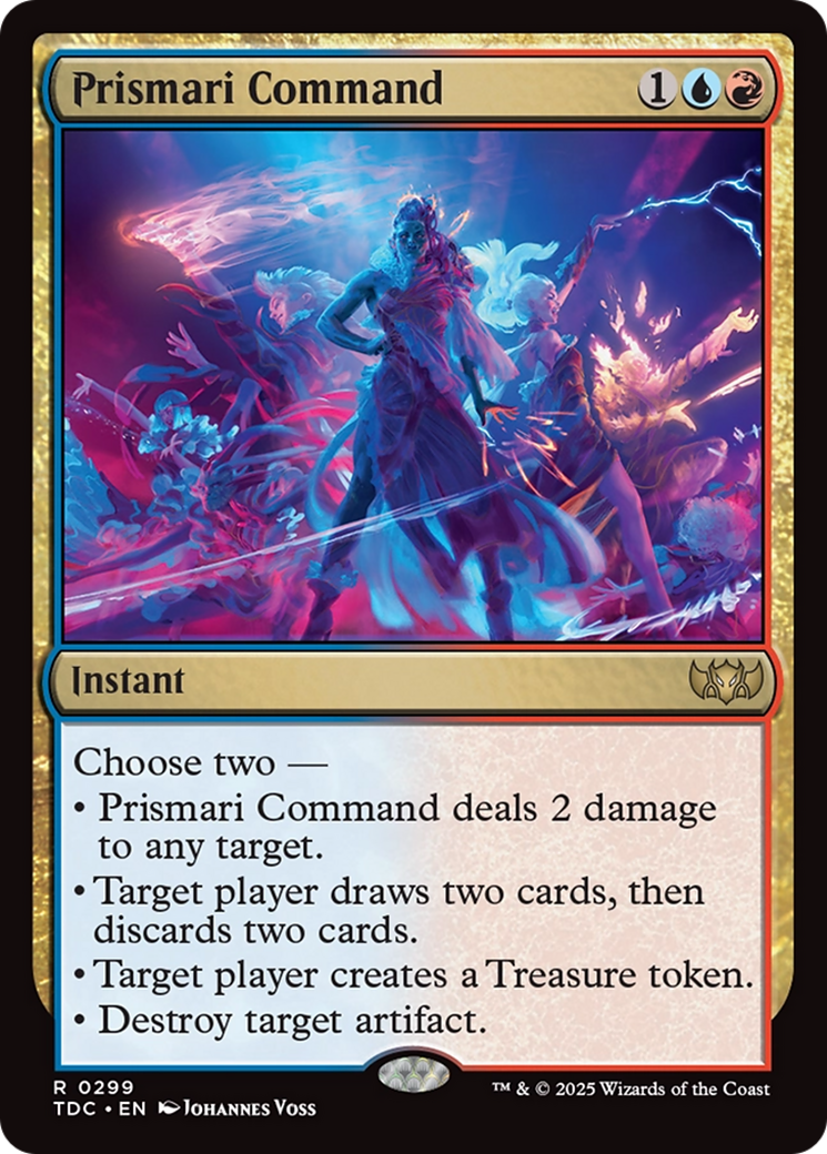 Prismari Command [Tarkir: Dragonstorm Commander] | Gear Gaming Bentonville