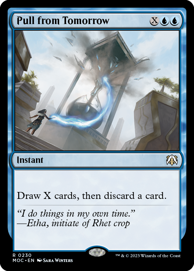 Pull from Tomorrow [March of the Machine Commander] | Gear Gaming Bentonville