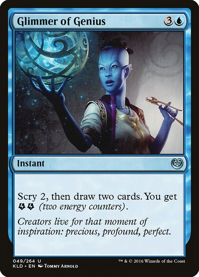 Glimmer of Genius [Kaladesh] | Gear Gaming Bentonville