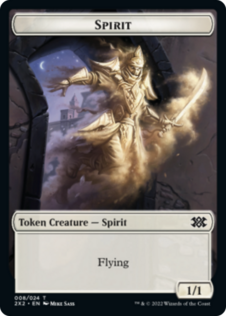 Bear // Spirit (008) Double-Sided Token [Double Masters 2022 Tokens] | Gear Gaming Bentonville