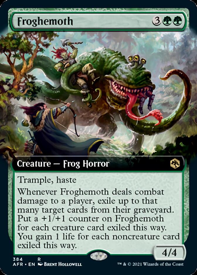 Froghemoth (Extended Art) [Dungeons & Dragons: Adventures in the Forgotten Realms] | Gear Gaming Bentonville