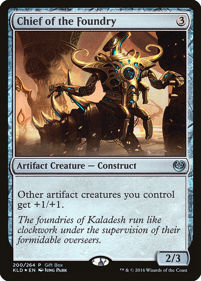 Chief of the Foundry (Gift Pack) [Kaladesh Promos] | Gear Gaming Bentonville