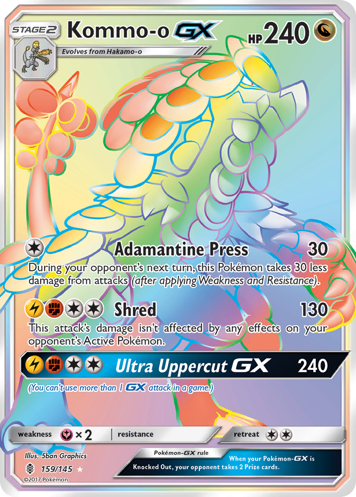 Kommo-o GX (159/145) [Sun & Moon: Guardians Rising] | Gear Gaming Bentonville