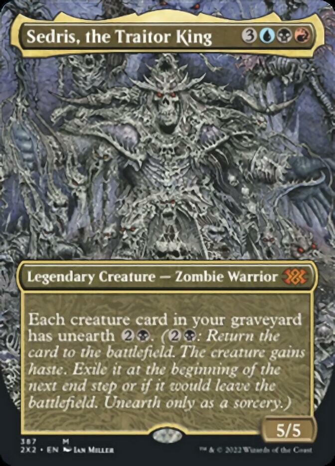 Sedris, the Traitor King (Borderless Alternate Art) [Double Masters 2022] | Gear Gaming Bentonville