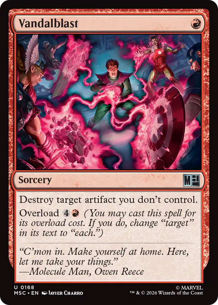 Vandalblast [Marvel Super Heroes Commander] | Gear Gaming Bentonville