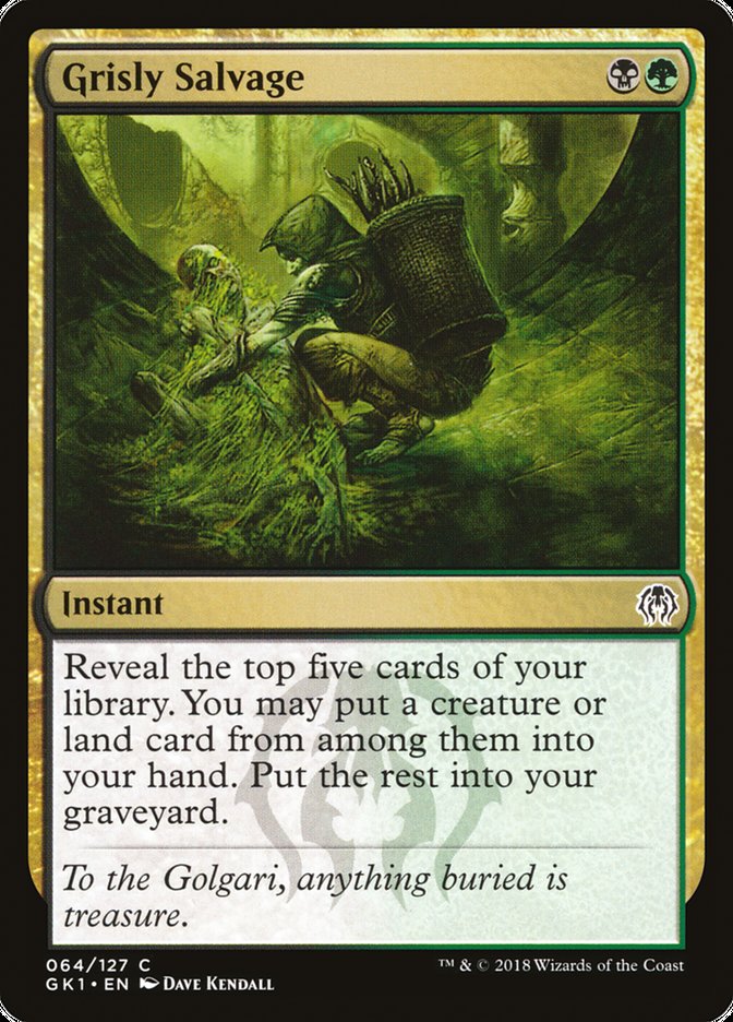 Grisly Salvage [Guilds of Ravnica Guild Kit] | Gear Gaming Bentonville
