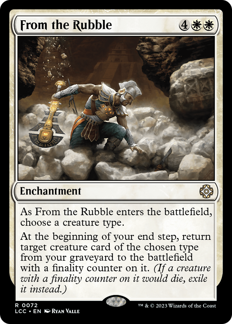 From the Rubble [The Lost Caverns of Ixalan Commander] | Gear Gaming Bentonville
