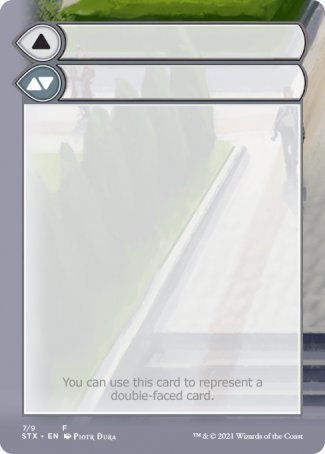 Helper Card (7/9) [Strixhaven: School of Mages Tokens] | Gear Gaming Bentonville