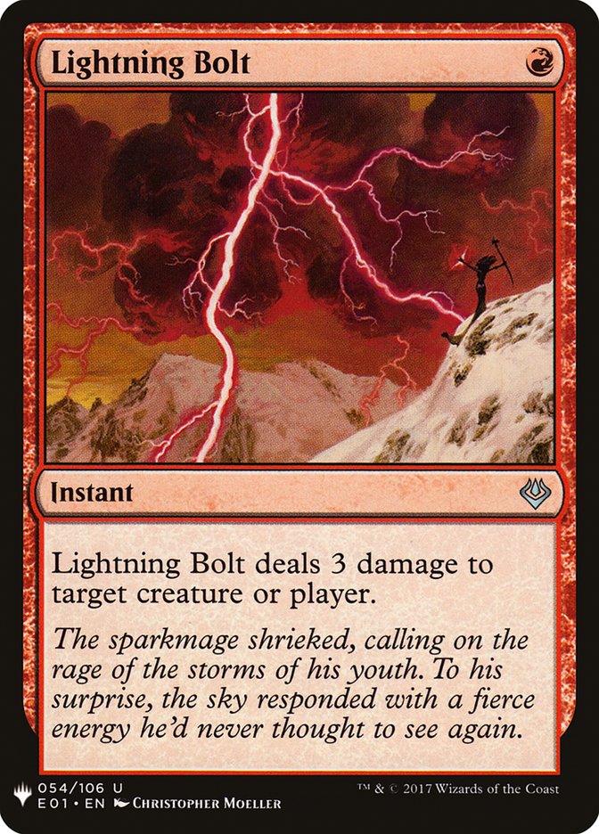 Lightning Bolt [Mystery Booster] | Gear Gaming Bentonville