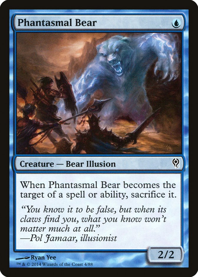 Phantasmal Bear [Duel Decks: Jace vs. Vraska] | Gear Gaming Bentonville