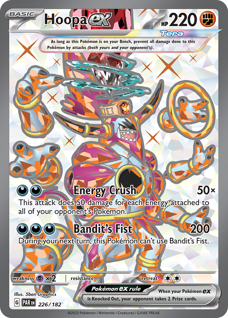 Hoopa ex (226/182) [Scarlet & Violet: Paradox Rift] | Gear Gaming Bentonville