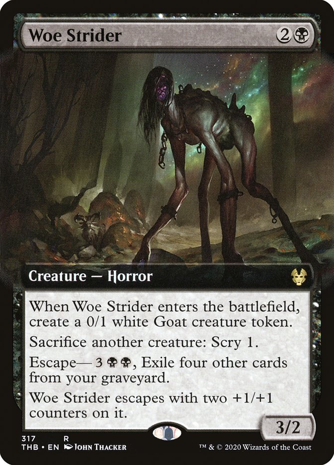 Woe Strider (Extended Art) [Theros Beyond Death] | Gear Gaming Bentonville