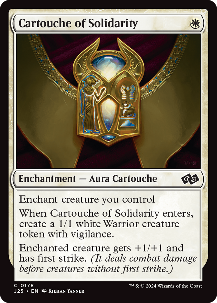 Cartouche of Solidarity [Foundations Jumpstart] | Gear Gaming Bentonville