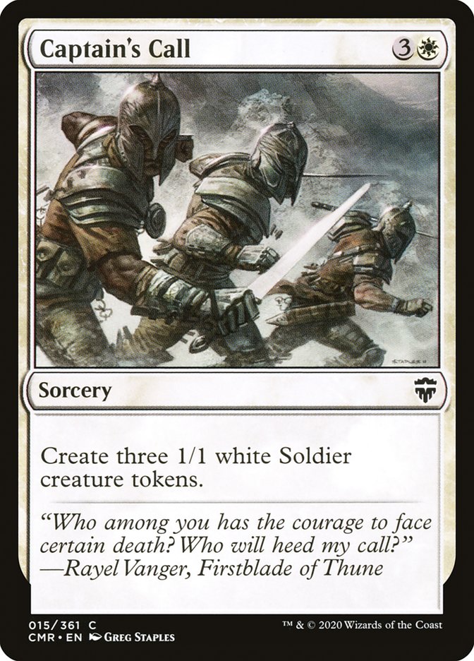 Captain's Call [Commander Legends] | Gear Gaming Bentonville