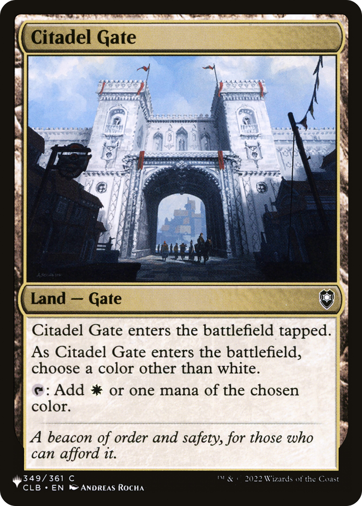 Citadel Gate [The List] | Gear Gaming Bentonville