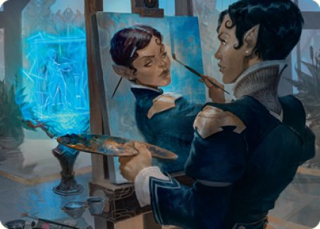 Parnesse, the Subtle Brush Art Card [Streets of New Capenna Art Series] | Gear Gaming Bentonville
