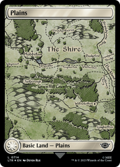 Plains (0714) (Surge Foil) [The Lord of the Rings: Tales of Middle-Earth] | Gear Gaming Bentonville