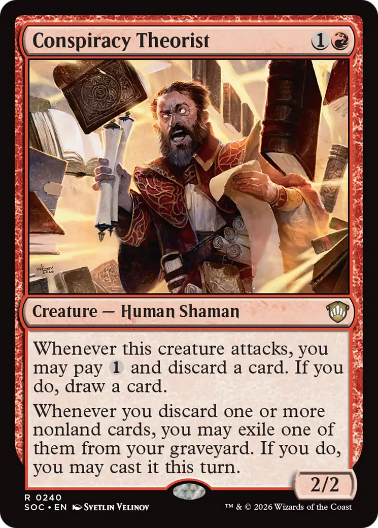 Conspiracy Theorist [Secrets of Strixhaven Commander] | Gear Gaming Bentonville