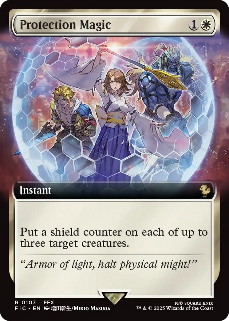 Protection Magic (Extended Art) [FINAL FANTASY Commander] | Gear Gaming Bentonville