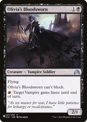 Olivia's Bloodsworn [The List Reprints] | Gear Gaming Bentonville