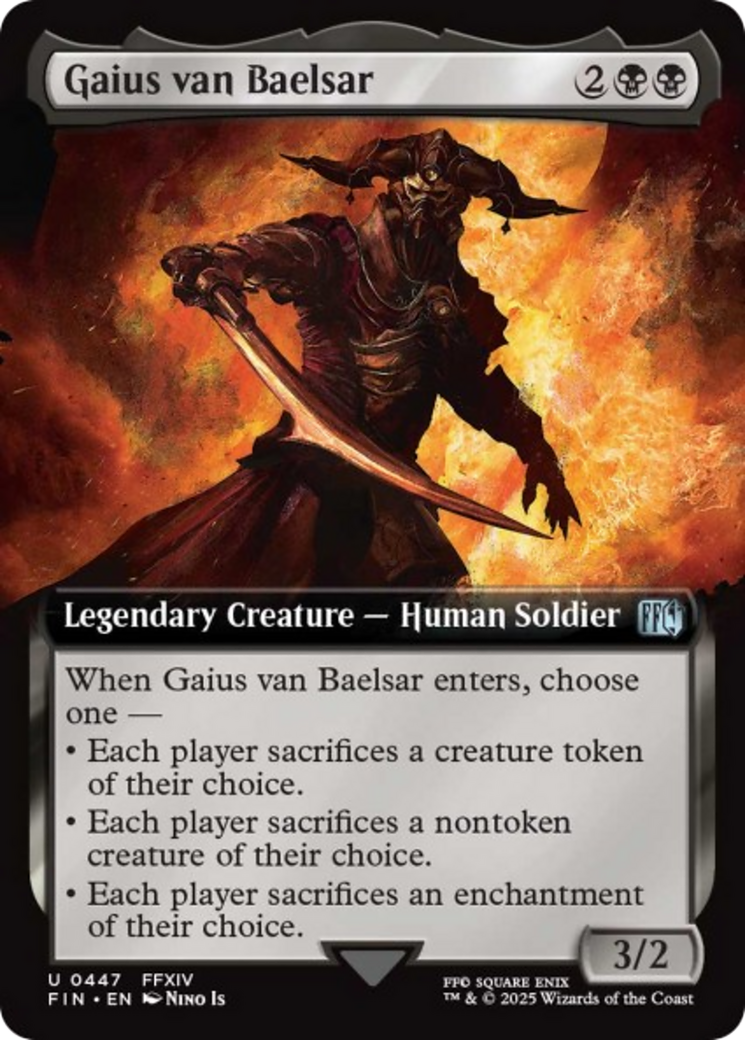 Gaius van Baelsar (Extended Art) [FINAL FANTASY] | Gear Gaming Bentonville