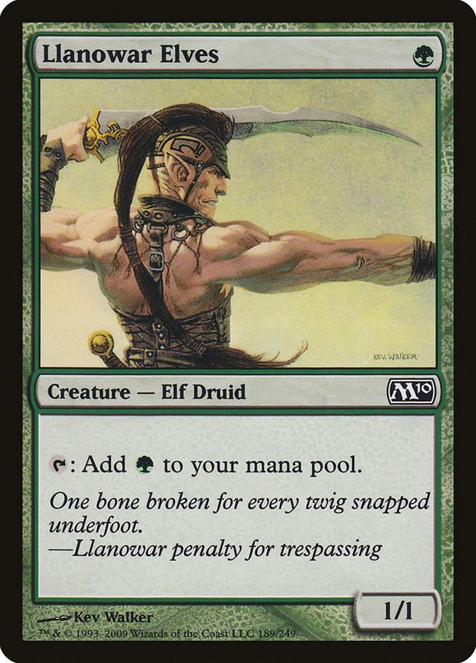 Llanowar Elves [Magic 2010] | Gear Gaming Bentonville