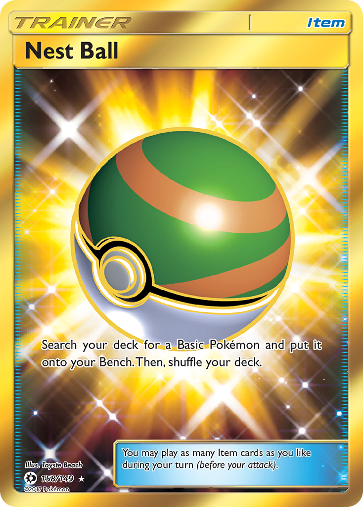 Nest Ball (158/149) [Sun & Moon: Base Set] | Gear Gaming Bentonville