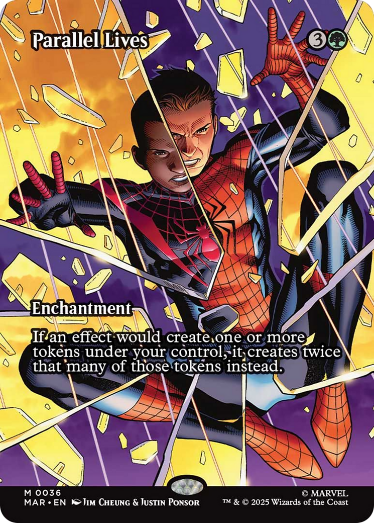Parallel Lives (Borderless) [Marvel's Spider-Man: Eternal-Legal] | Gear Gaming Bentonville