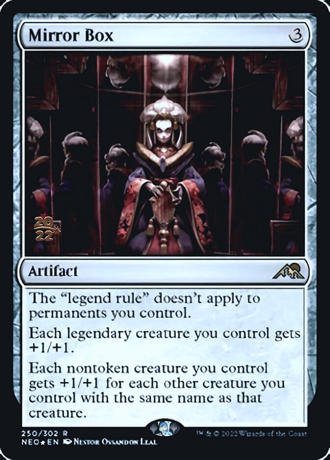 Mirror Box [Kamigawa: Neon Dynasty Prerelease Promos] | Gear Gaming Bentonville